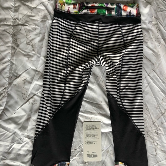 lululemon SeaWheeze 2015 Run:Inspire Crop (4) Rare - Picture 2 of 4